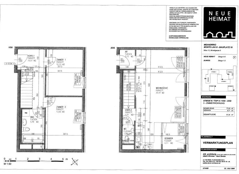 Maisonette zum Kauf 460.000 € 3 Zimmer 81,6 m² Wien 1100
