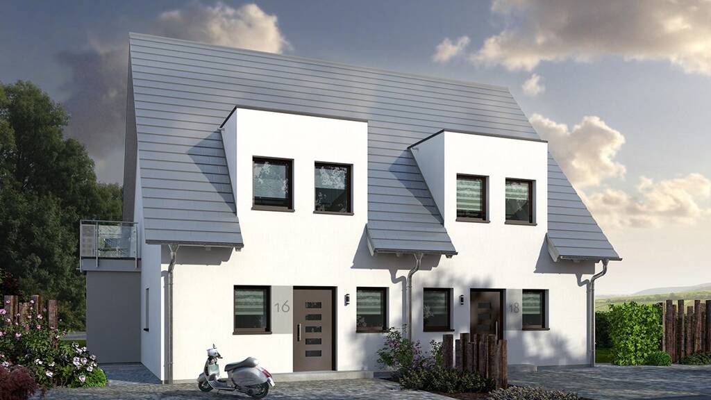 Doppelhaushälfte zum Kauf 421.857 € 3 Zimmer 113,6 m² 200 m² Grundstück Sandhofen Mannheim 68307