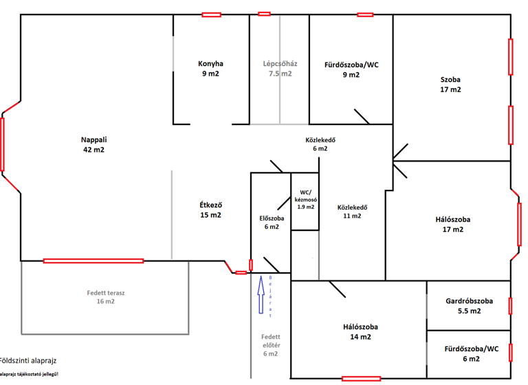 Haus zum Kauf provisionsfrei 655.900 € 9 Zimmer 399 m² 689 m² Grundstück frei ab sofort Hévíz