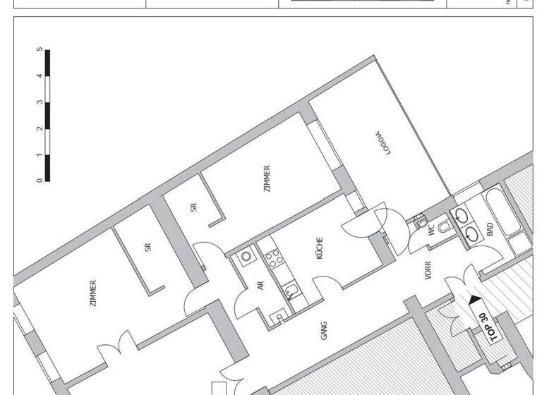 Wohnung zur Miete 1.943 € 3 Zimmer 137,4 m² 3. Geschoss Wien 1060