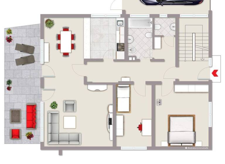 Mehrfamilienhaus zum Kauf 597.400 € 7 Zimmer 197 m² 634 m² Grundstück Reichenbach Waldbronn / Reichenbach 76337