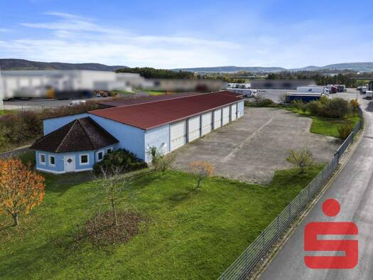 Lagerhalle zur Miete 6.500 € 1.350 m² Lagerfläche Wiesentheid 97353