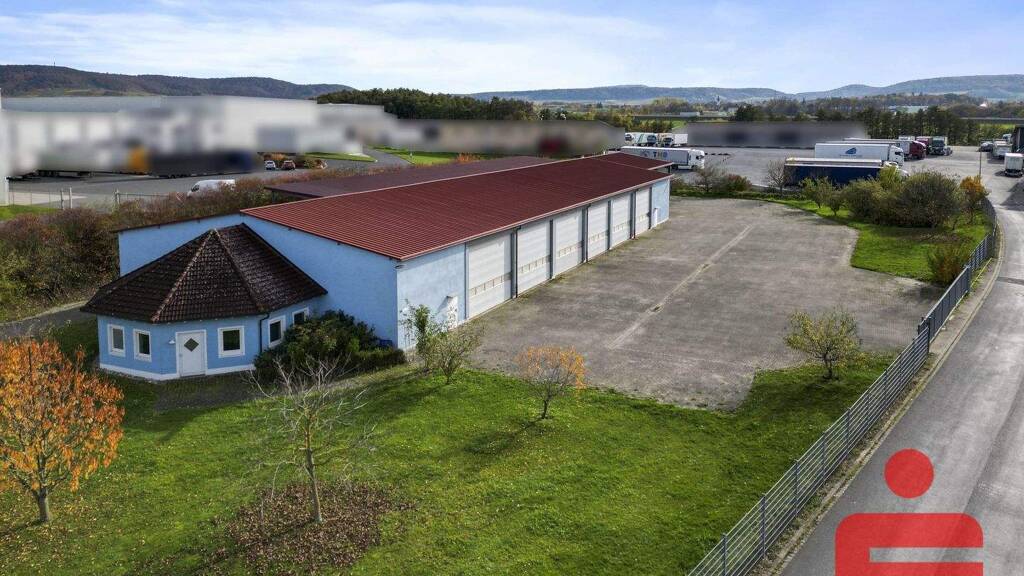 Lagerhalle zur Miete 6.500 € 1.350 m² Lagerfläche Wiesentheid 97353