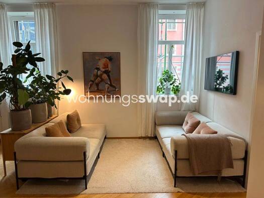 Wohnung zur Miete Tauschwohnung 1.650 € 3 Zimmer 66 m² EG Maxvorstadt München 80797