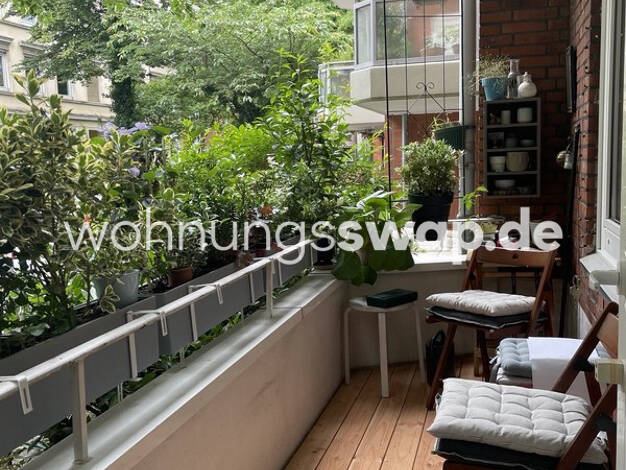 Studio zur Miete Tauschwohnung 780 € 3 Zimmer 67 m² EG Eimsbüttel Hamburg 20259