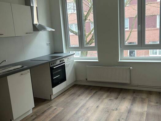 Wohnung zur Miete 779 € 2 Zimmer 36,9 m² 2. Geschoss Vogelhüttendeich 69, 2. OG rechts Wilhelmsburg Hamburg 21107