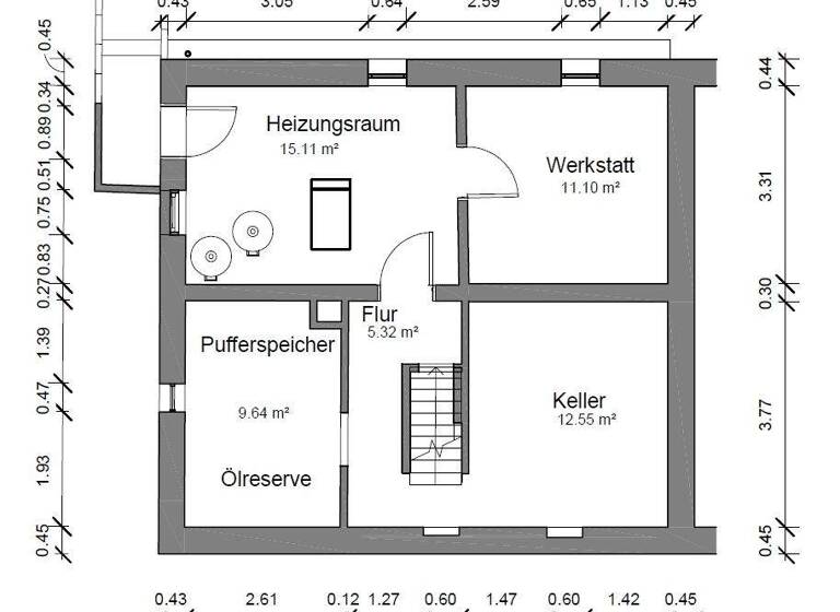 Doppelhaushälfte zum Kauf 389.000 € 6 Zimmer 124 m² 433 m² Grundstück Drei-Eichen-Weg 5 Huchenfeld Pforzheim 75181
