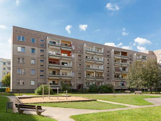 Wohnung zur Miete 357 € 2 Zimmer 48,6 m² Hartriegelstraße 18 Paunsdorf Leipzig 04329