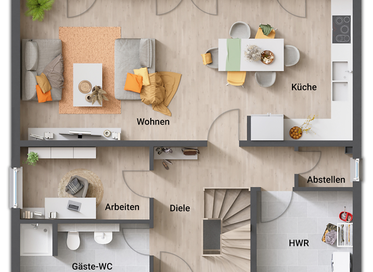 Einfamilienhaus zum Kauf 464.480 € 4 Zimmer 132 m² 1.001 m² Grundstück Basdorf Wandlitz 16348