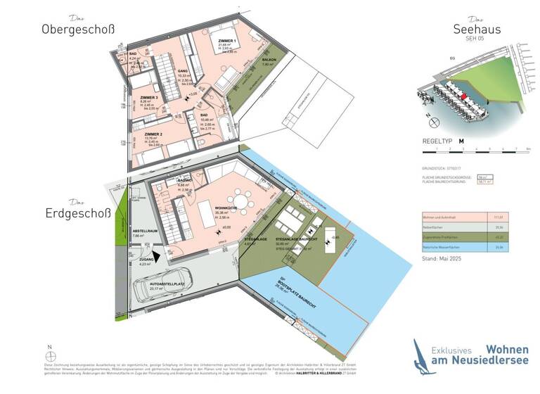 Haus zum Kauf - Erstbezug 1.290.000 € 4 Zimmer 111 m² Neusiedl am See 7100