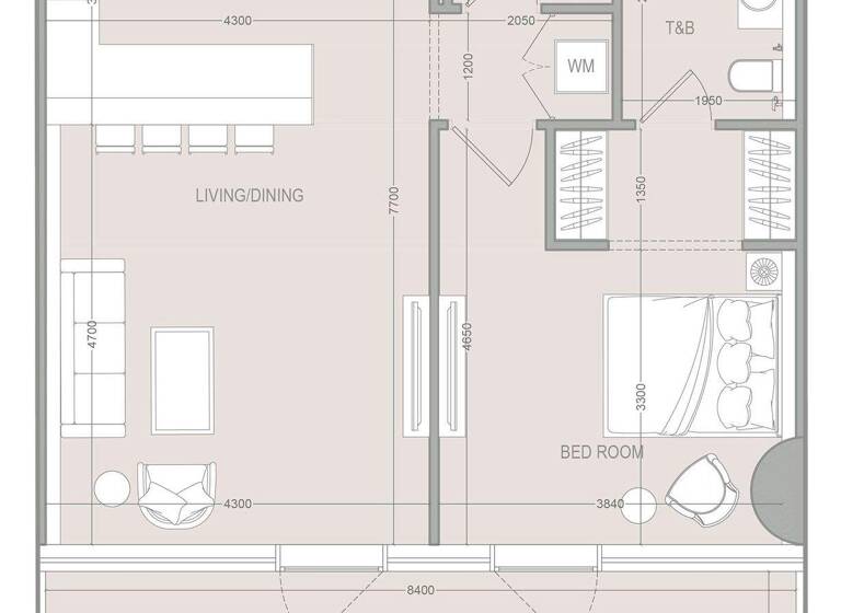 Wohnung zum Kauf provisionsfrei 444.251 € 2 Zimmer 81,1 m² Dubai 00000