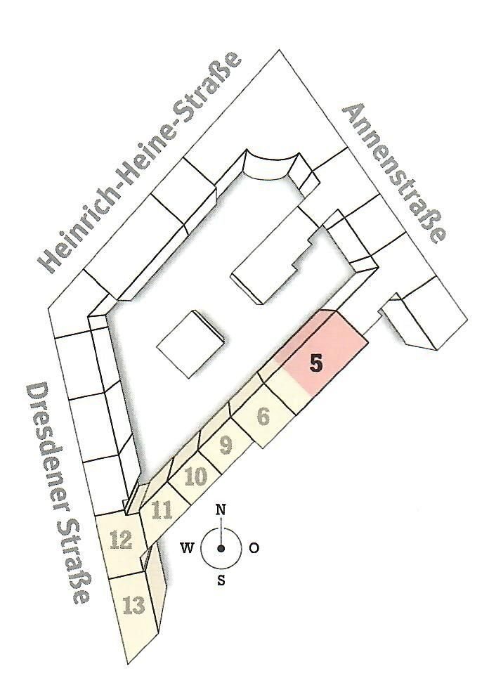 Wohnung zum Kauf 620.000 € 3 Zimmer 82,7 m²<br/>Wohnfläche 1.<br/>Geschoss Heinrich Heine Straße 23 Mitte Berlin 10179