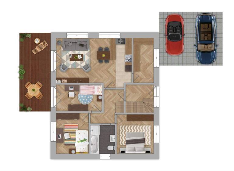 Mehrfamilienhaus zum Kauf 549.000 € 8,5 Zimmer 174 m² 570 m² Grundstück Syke 28857