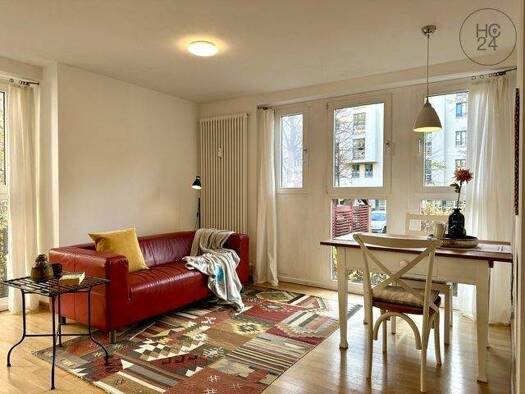 Wohnung zur Miete Wohnen auf Zeit 950 € 2 Zimmer 48 m² frei ab sofort Schleußig Leipzig 04229