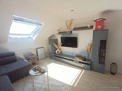Wohnung zur Miete 480 € 2 Zimmer 46 m² Dachgeschoss, 3. Geschoss Oppumer Straße 58 Schinkenplatz Krefeld 47799