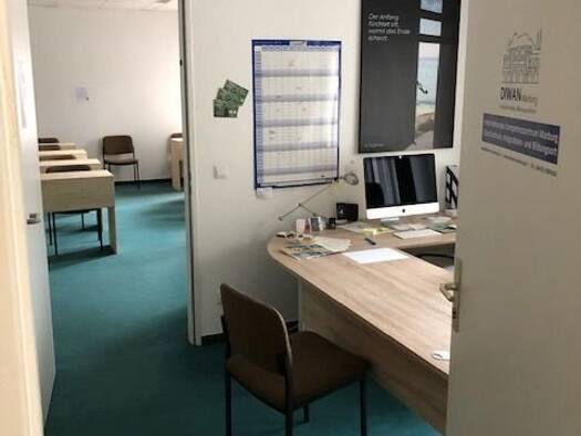 Bürofläche zur Miete provisionsfrei 300 € 1 Zimmer 21 m² Bürofläche Biegenstraße 2 - 4 Marburg 35037