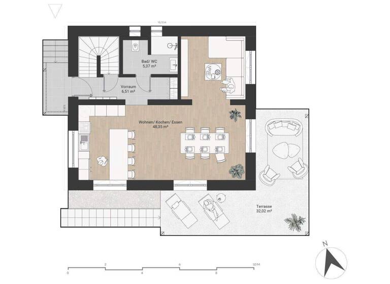 Einfamilienhaus zum Kauf - Erstbezug 609.000 € 4 Zimmer 130 m² 1.094 m² Grundstück Eixendorf 29 Eixendorf 9064