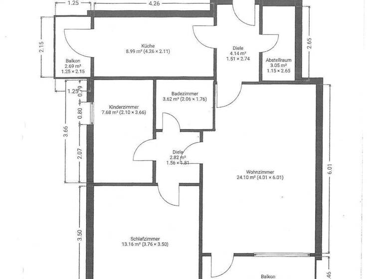 Wohnung zum Kauf 199.000 € 2,5 Zimmer 69 m² 1. Geschoss Buxtehude 21614