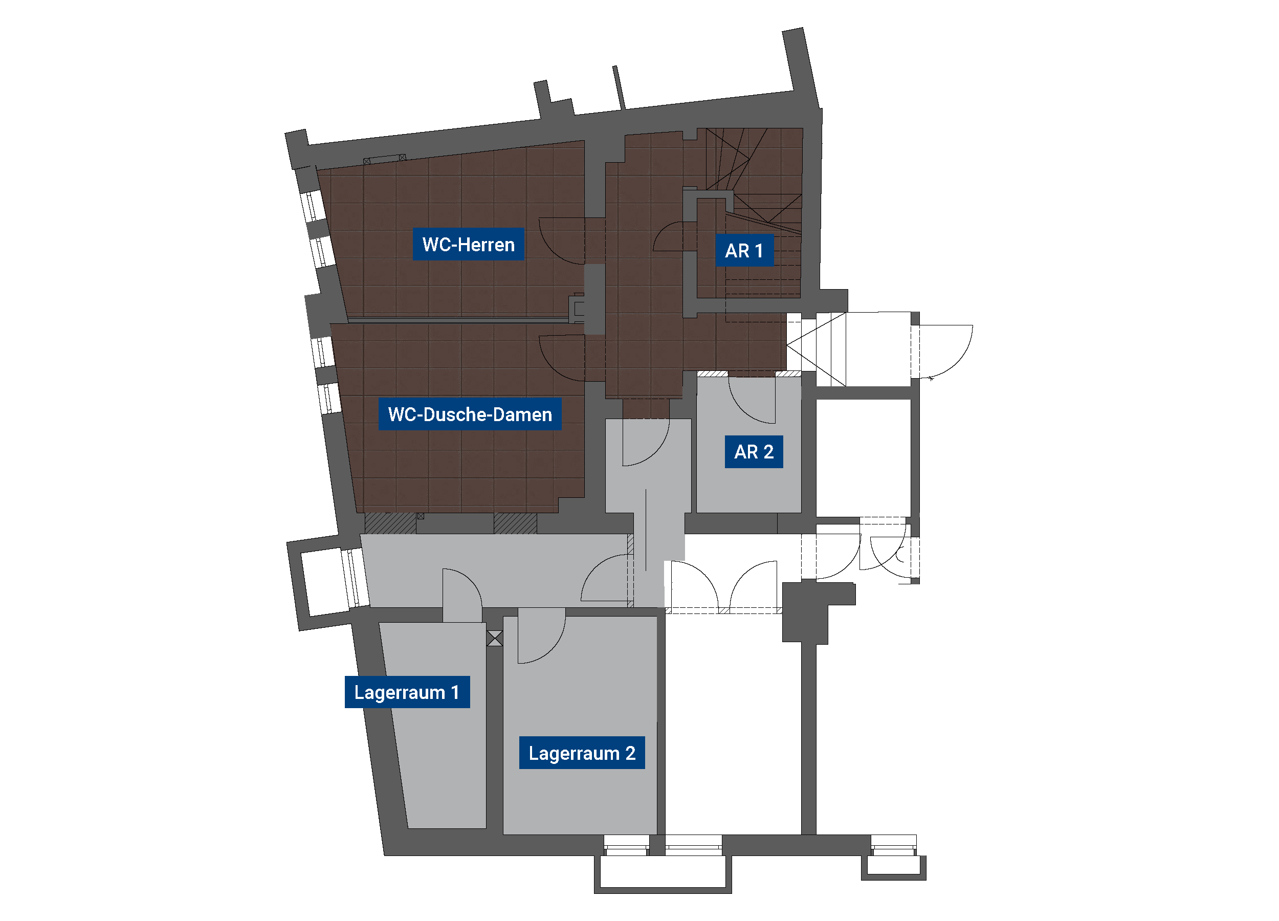 Bürofläche zur Miete provisionsfrei 15 € 2 Zimmer 230 m²<br/>Bürofläche von 130 m² bis 170 m²<br/>Teilbarkeit Laufertormauer 22 Altstadt / St. Sebald Nürnberg 90403