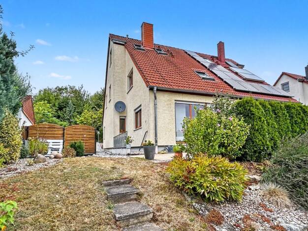 Doppelhaushälfte zum Kauf 279.000 € 4 Zimmer 110 m² 410 m² Grundstück Ilmtal-Weinstraße 99510