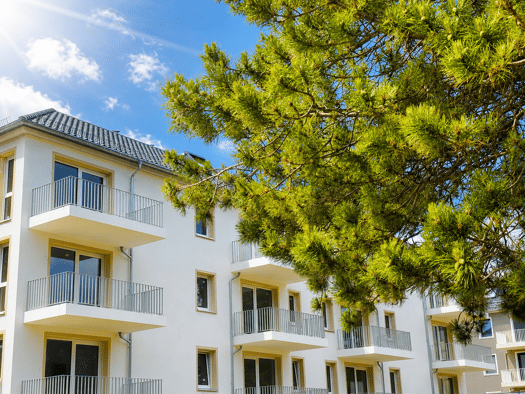 Wohnung zur Miete - Erstbezug 1.100 € 2 Zimmer 63 m² frei ab 01.10.2026 Traubelstraße Klotzsche Ortsamtsbereich Klotzsche 01109