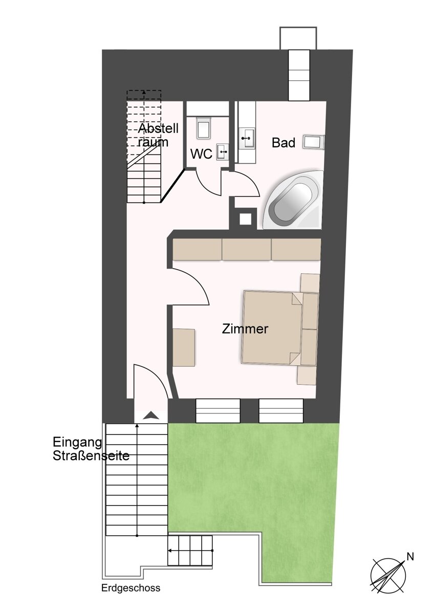 Doppelhaushälfte zum Kauf 199.000 € 5 Zimmer 110 m²<br/>Wohnfläche 371 m²<br/>Grundstück Ehingen Mühlhausen-Ehingen 78259