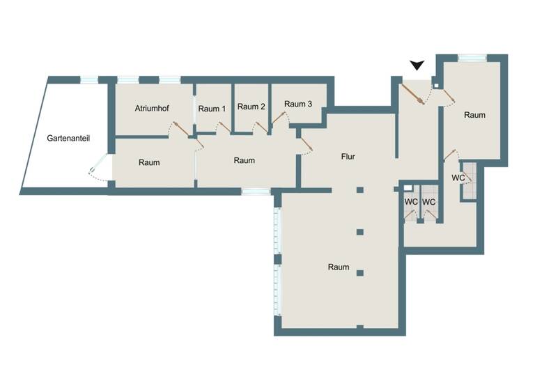 Atelier zum Kauf 439.000 € 5 Zimmer 230 m²<br/>Bürofläche Leopoldshafen Eggenstein-Leopoldshafen / Eggenstein 76344
