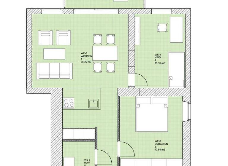 Wohnung zum Kauf - Erstbezug provisionsfrei 373.800 € 3 Zimmer 81,3 m² frei ab sofort Schweich 54338