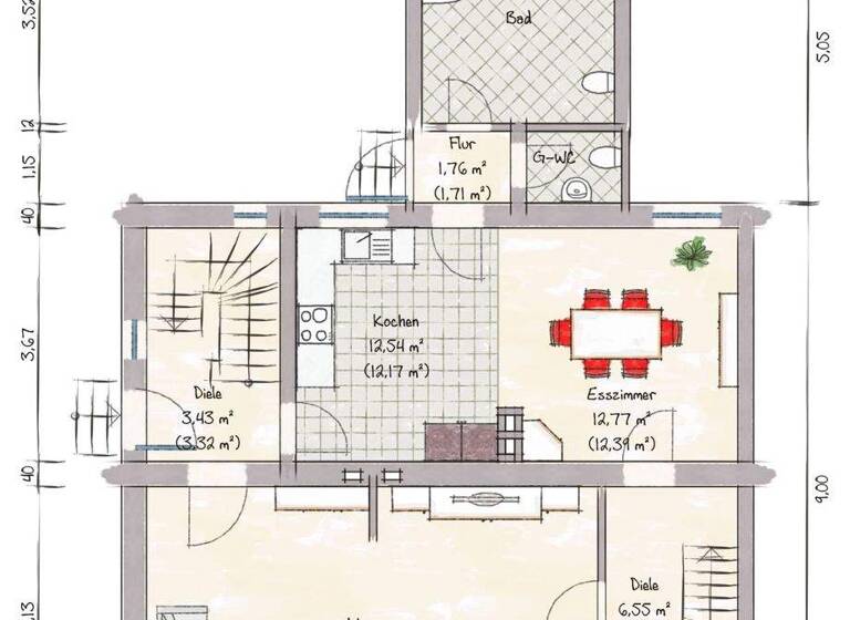 Maisonette zum Kauf 239.000 € 6 Zimmer 130 m² frei ab sofort Horst Gelsenkirchen 45899