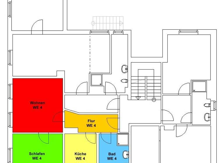Wohnung zur Miete 325 € 2 Zimmer 49,5 m²<br/>Wohnfläche 1.<br/>Geschoss ab sofort<br/>Verfügbarkeit Friedrichstraße 1 Wittenberge Wittenberge 19322