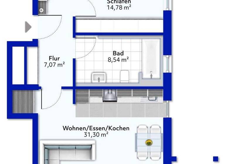 Wohnung zum Kauf 575.000 € 2 Zimmer 78,2 m² frei ab 01.06.2026 Hofanger Übersee 83236