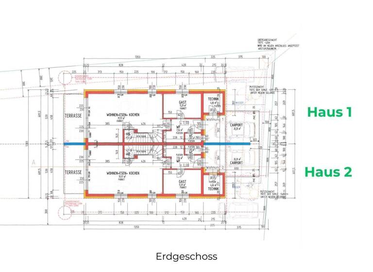 Doppelhaushälfte zum Kauf - Erstbezug 519.000 € 5 Zimmer 120 m² 316,8 m² Grundstück Edt 4650