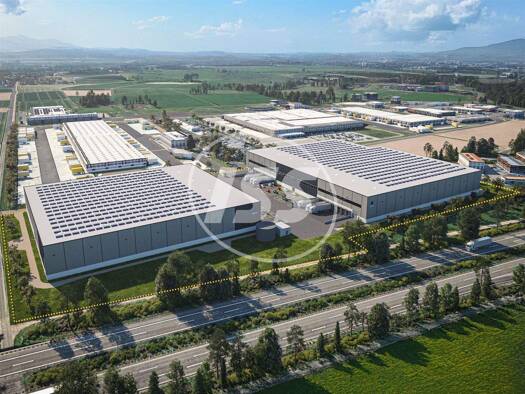 Lagerhalle zur Miete - Erstbezug provisionsfrei 7,95 € 8.712 m² Lagerfläche Röntgenstraße Langendiebach Langenselbold 63526