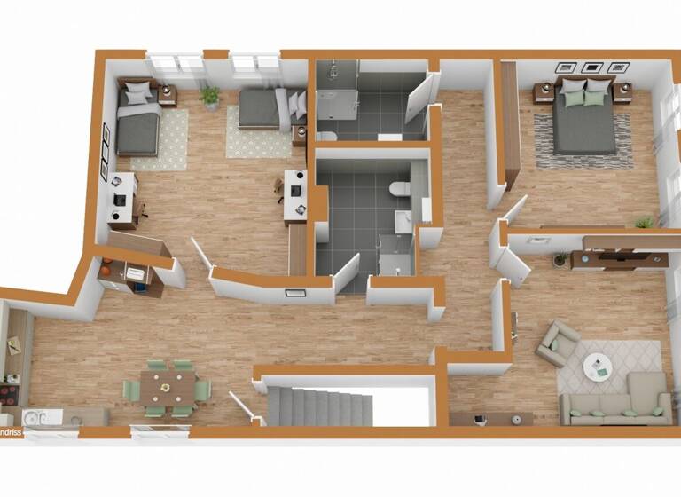 Wohnung zum Kauf 549.000 € 3 Zimmer 98 m² 1. Geschoss Innenstadt Rosenheim 83022