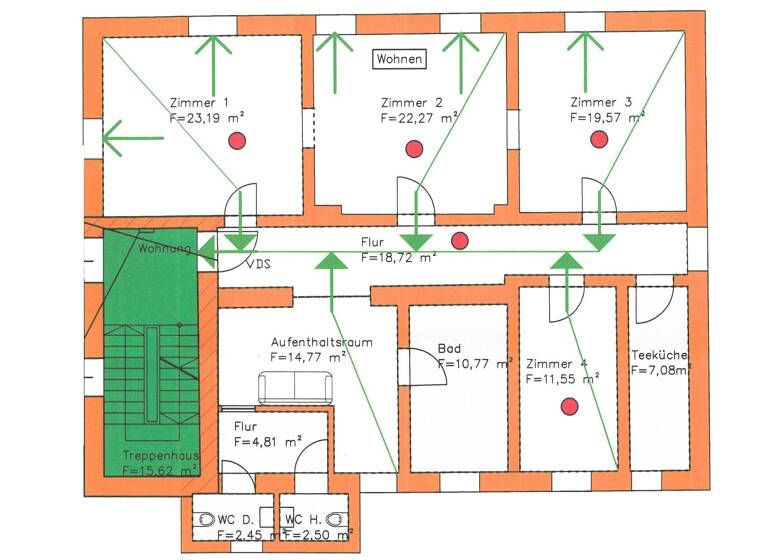 Wohnung zur Miete 1.190 € 4 Zimmer 117,7 m²<br/>Wohnfläche 1.<br/>Geschoss Straubing Straubing 94315