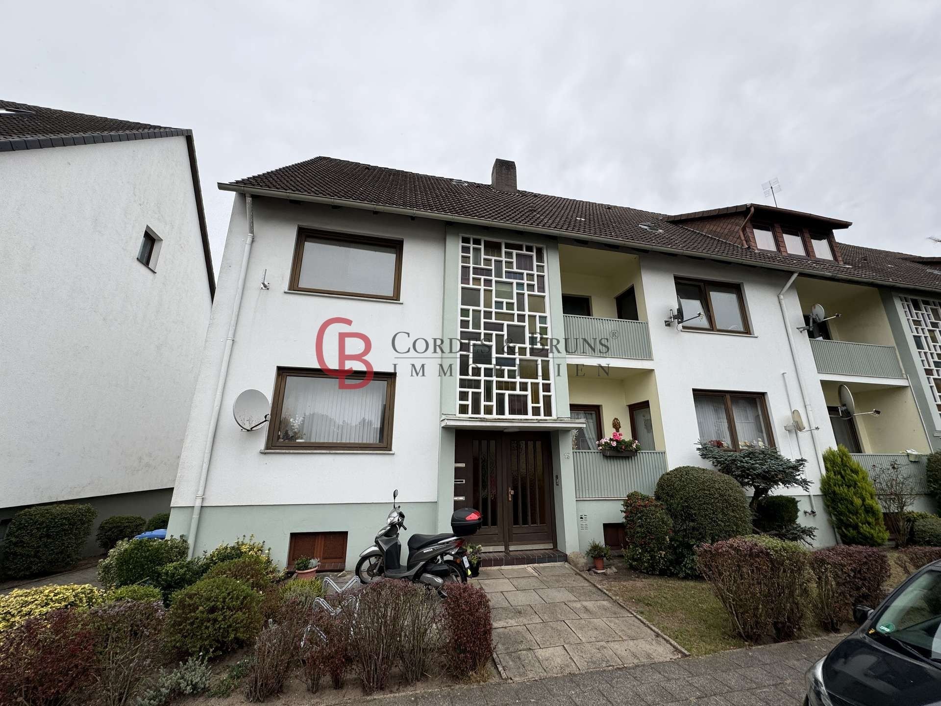 Wohnung zur Miete 600 € 3 Zimmer 72 m²<br/>Wohnfläche 1.<br/>Geschoss 01.12.2024<br/>Verfügbarkeit Klaus-Groth-Straße 15 Verden - Mitte Verden (Aller) 27283