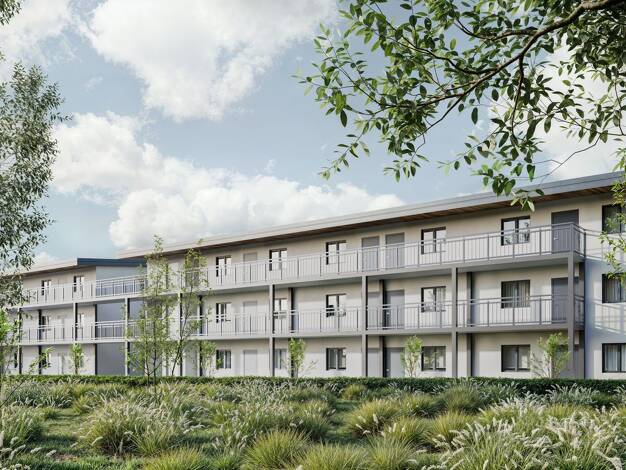 Wohnung zum Kauf provisionsfrei 251.100 € 2 Zimmer 55,8 m² 2. Geschoss Mammingerschwaigen Mamming 94437