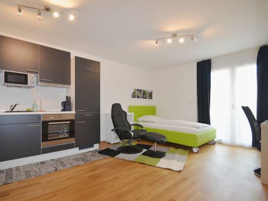 Studio zur Miete Wohnen auf Zeit 1.195 € 1 Zimmer 28 m² Gerauer Straße 30 Mörfelden Mörfelden-Walldorf 64546