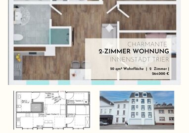 Wohnung zum Kauf 2 Zimmer 49,9 m² 1. Geschoss Maximin 5 Trier 54290