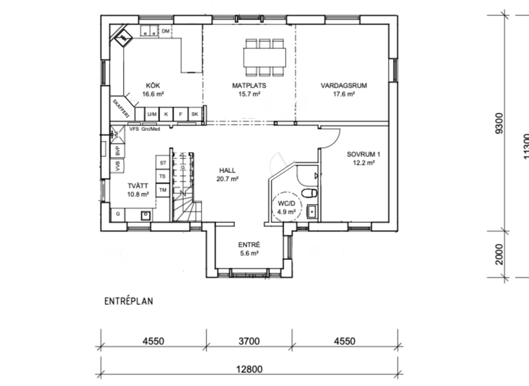 Einfamilienhaus zum Kauf 317.000 € 7 Zimmer 180 m² 5.001 m² Grundstück Östra Ämtervik