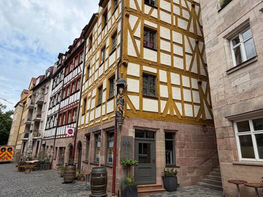 Loft zur Miete 1.000 € 1 Zimmer 84 m² Geschoss 3/3 frei ab sofort Weißgerbergasse 26 Sebald Nürnberg 90403