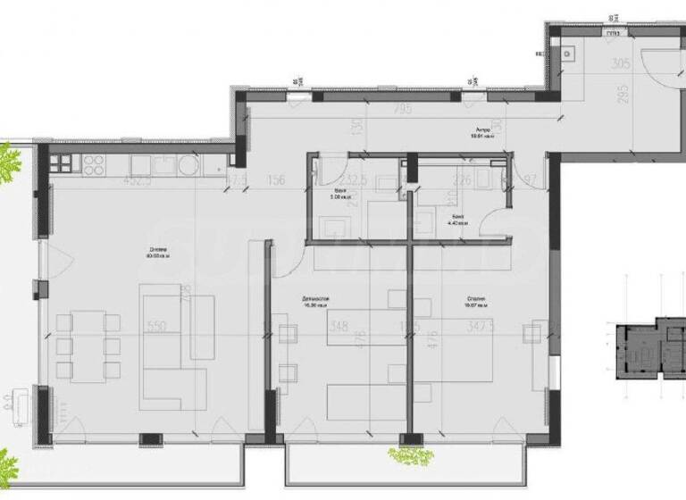 Studio zum Kauf 615.000 € 3 Zimmer 170 m² Sofia