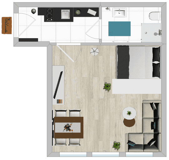 Wohnung zur Miete 420 € 1 Zimmer 30 m²<br/>Wohnfläche 1.<br/>Geschoss 01.03.2025<br/>Verfügbarkeit Widdumring 8 Weitnau Weitnau 87480