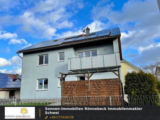 Maisonette zur Miete 950 € 5 Zimmer 130 m² frei ab sofort Schloßbergstr. 11 Gänheim Arnstein 97450