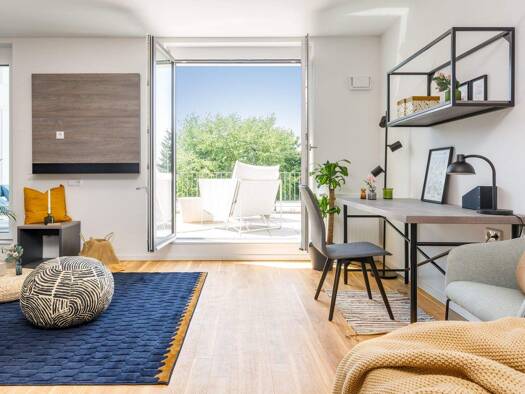 Wohnung zur Miete 670 € 1 Zimmer 16,1 m² 5. Geschoss Rennbahnstraße 83 Weißensee Berlin 13086