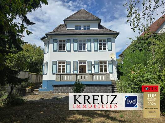 Villa zum Kauf 718.500 € 6,5 Zimmer 201,4 m² 806 m² Grundstück Rüsselsheim Rüsselsheim am Main 65428
