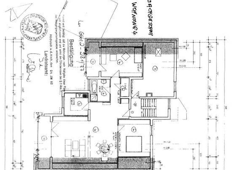 Wohnung zur Miete 940 € 3 Zimmer 103,5 m² Zeckern Hemhofen 91334