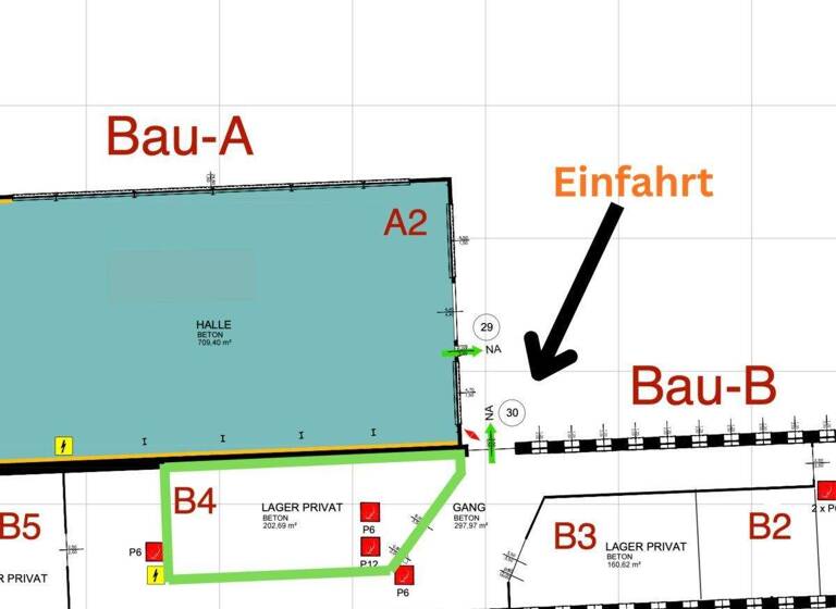 Lagerhalle zur Miete 5,70 € 202,7 m² Lagerfläche Sierning 4523