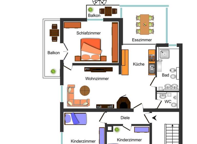 Mehrfamilienhaus zum Kauf 565.000 € 8 Zimmer 157,7 m² 451 m² Grundstück Döffingen Grafenau 71120