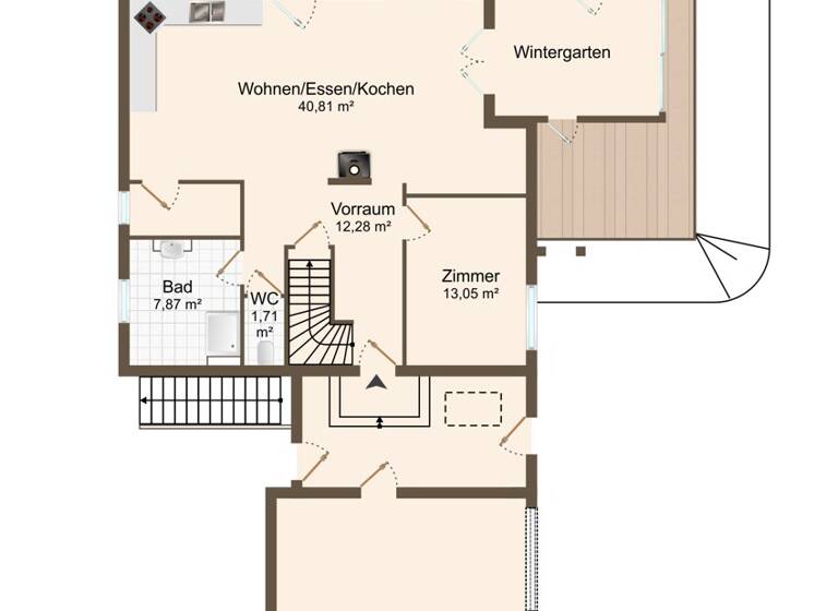 Einfamilienhaus zum Kauf 500.000 € 4 Zimmer 143 m² 752 m² Grundstück frei ab sofort Moosdorf 5141